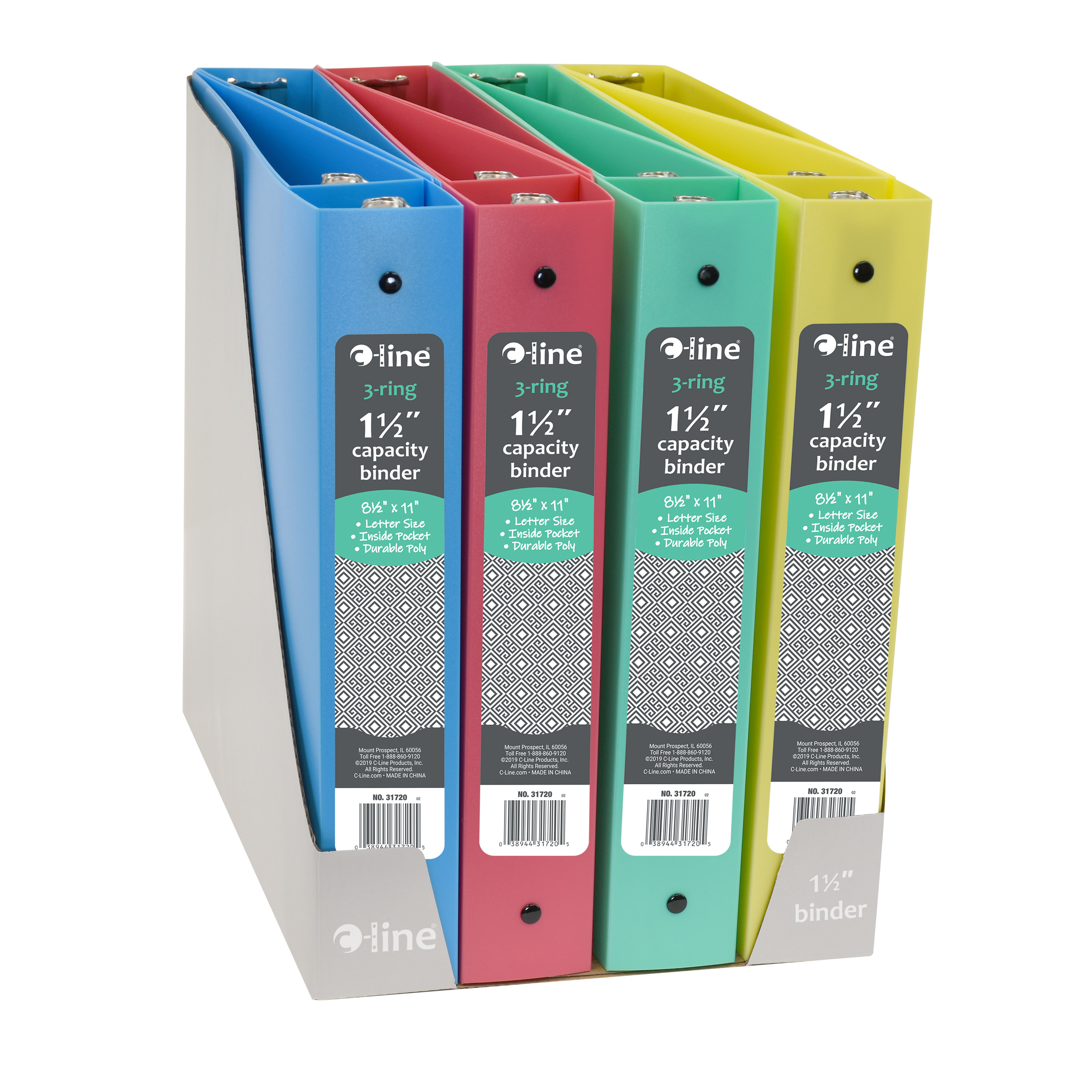 Binders Bulk Buy 3-Ring poly binder, 1_